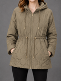Chaqueta Acolchada con Capucha