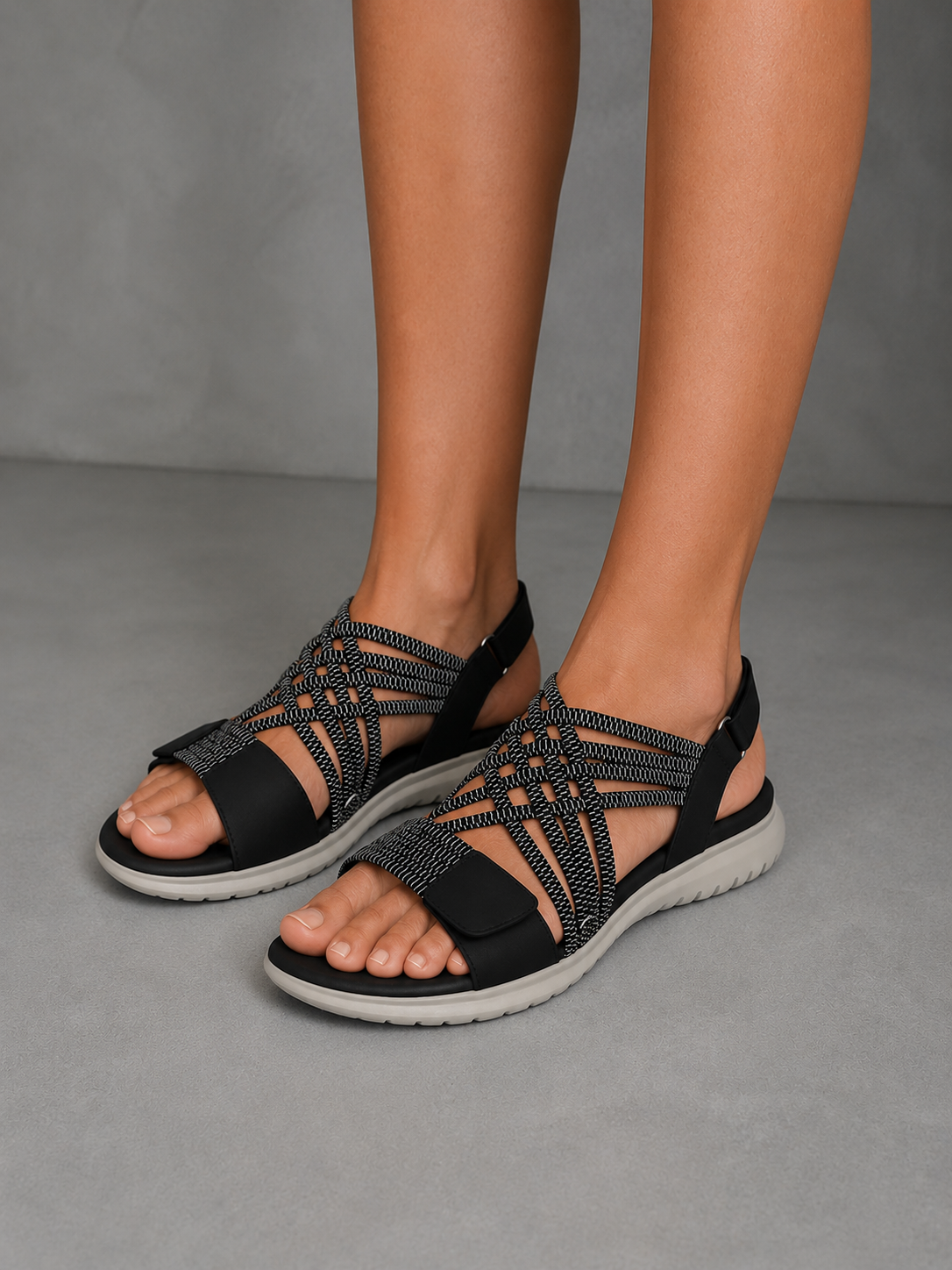 Sandalias Cómodas Tejidas