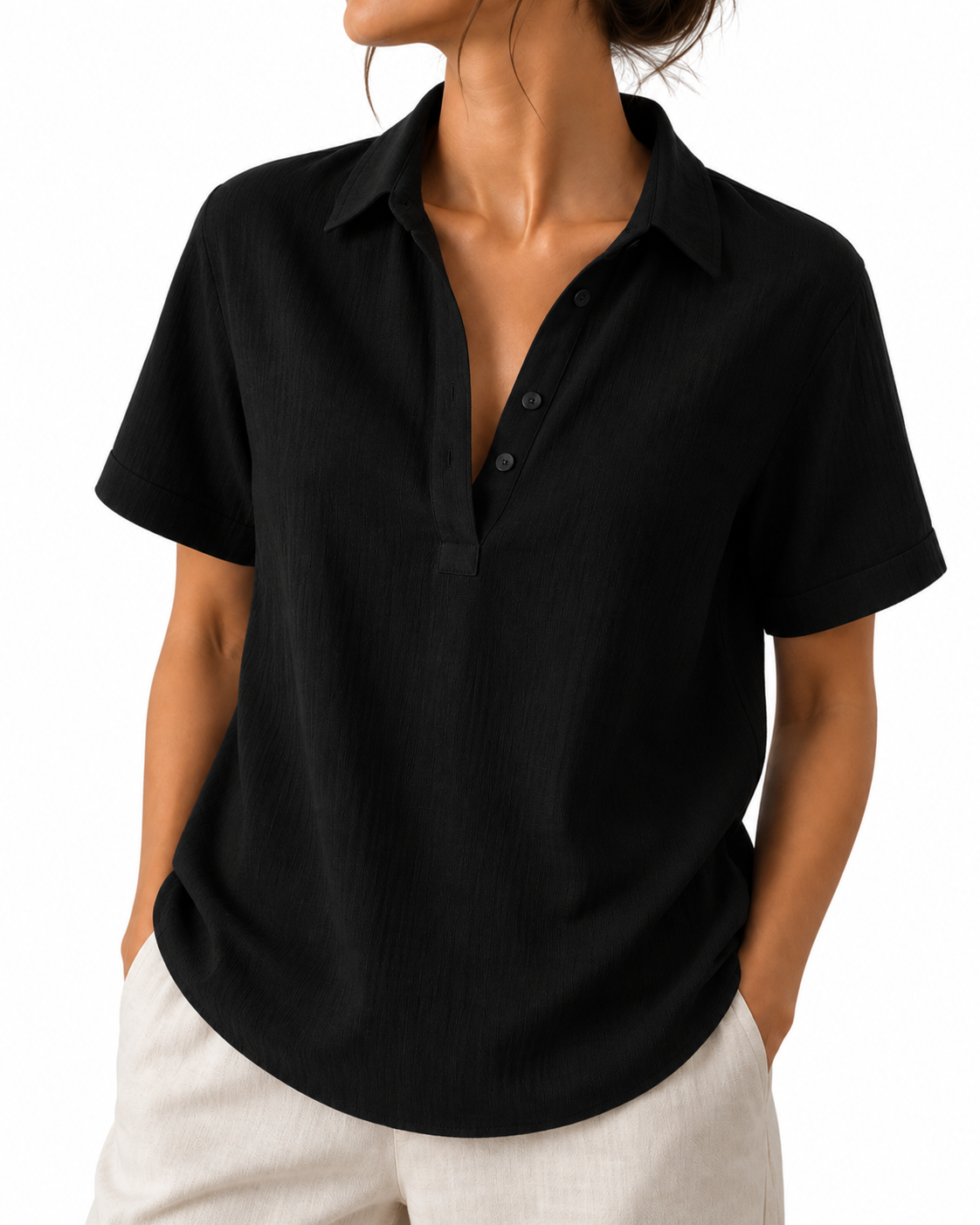Camisa espalda descubierta
