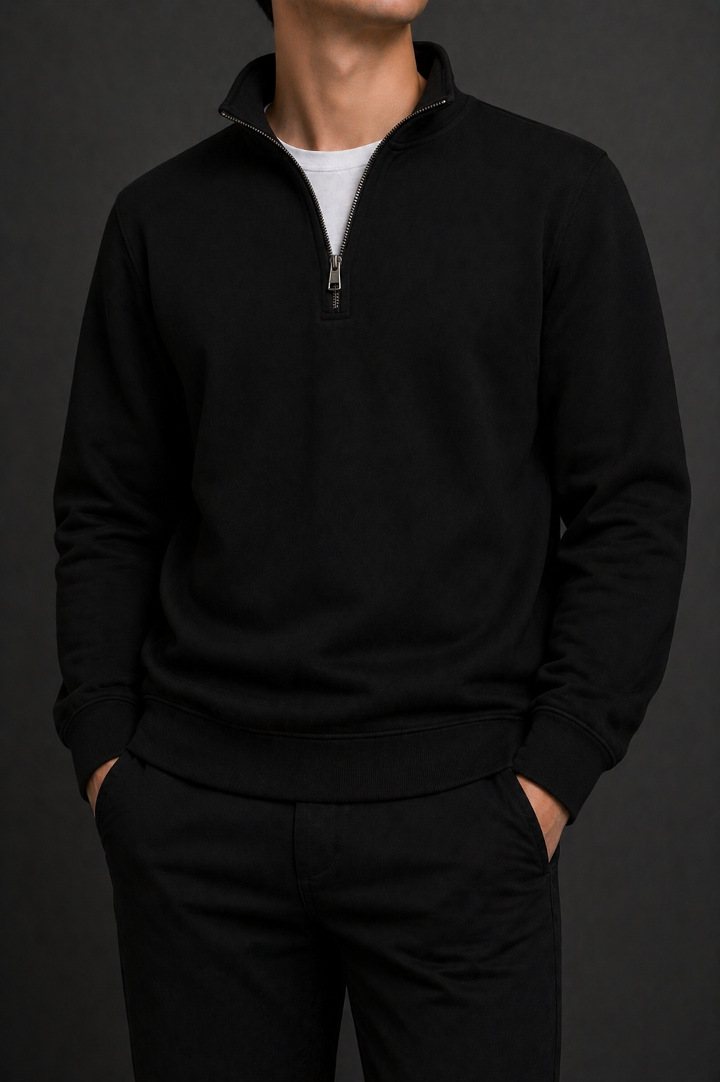Sudadera básica streetwear