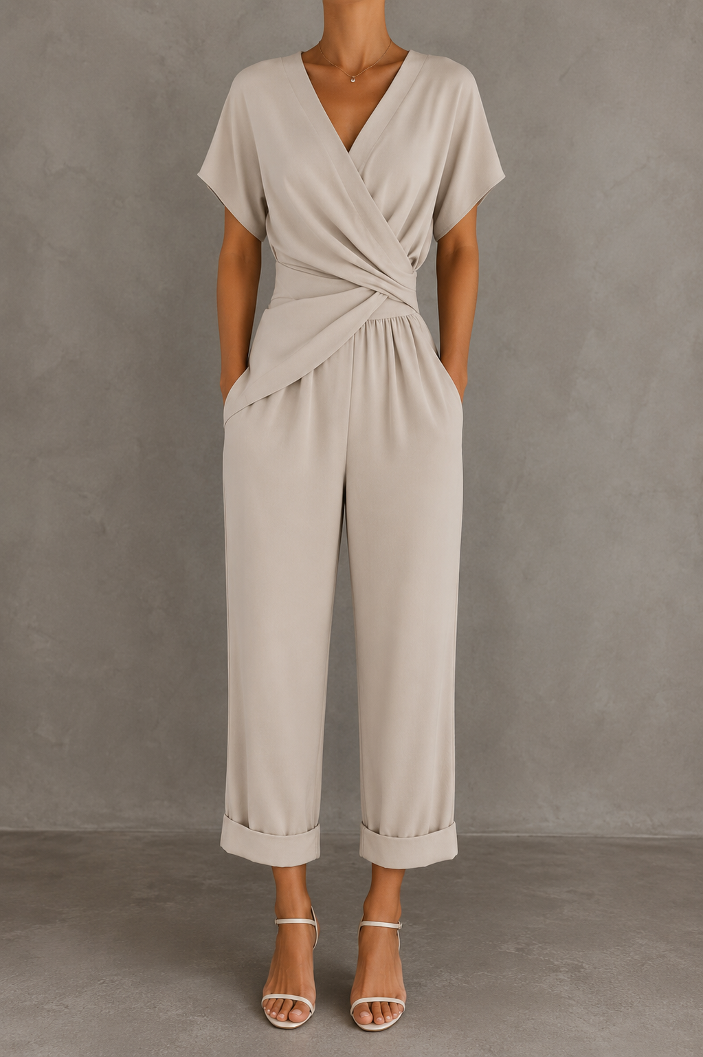 Conjunto elegante de dos piezas