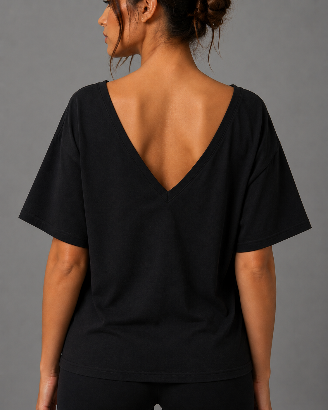 Camiseta oversize descubierta