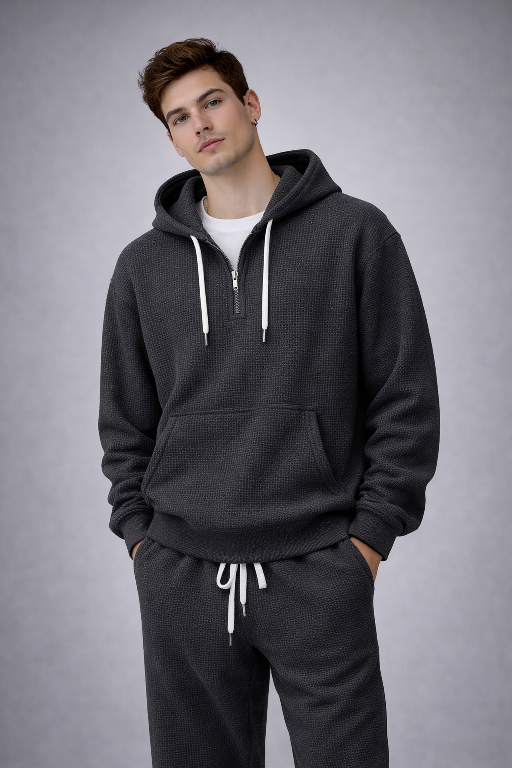 Conjunto Waffle Hoodie & Jogger
