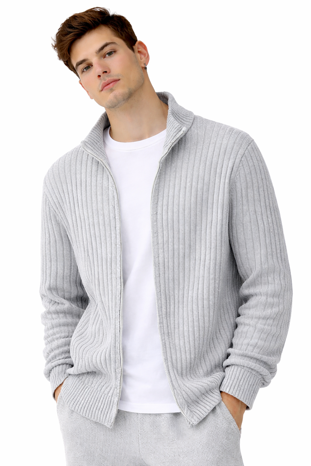Jersey con cremallera