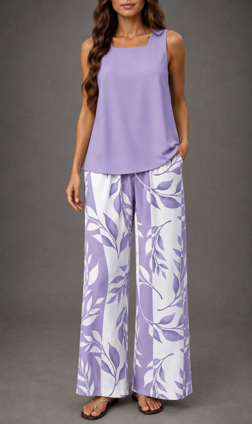 Conjunto set Flor de Lavanda