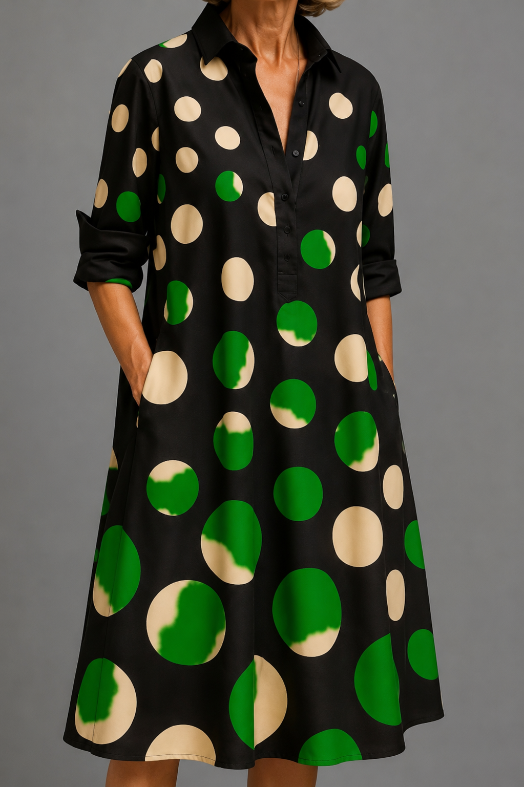 Vestido elegante primaveral