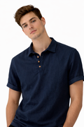 Polo de lino