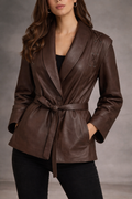 Suninheart Otoño e Invierno chaquetas de piel sintética