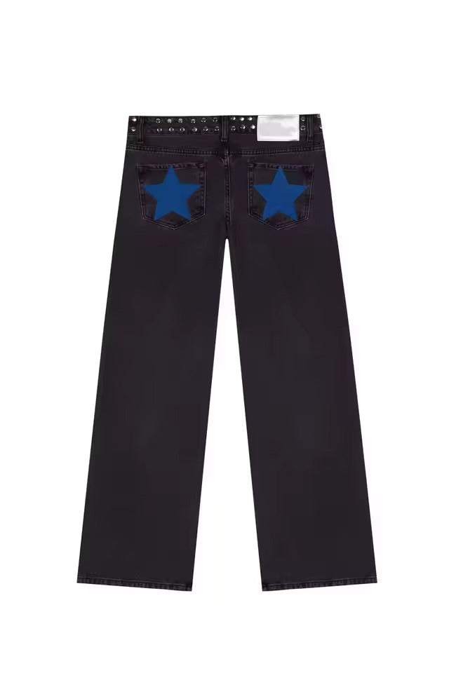 Y2K - Pantalones vaqueros Vintage